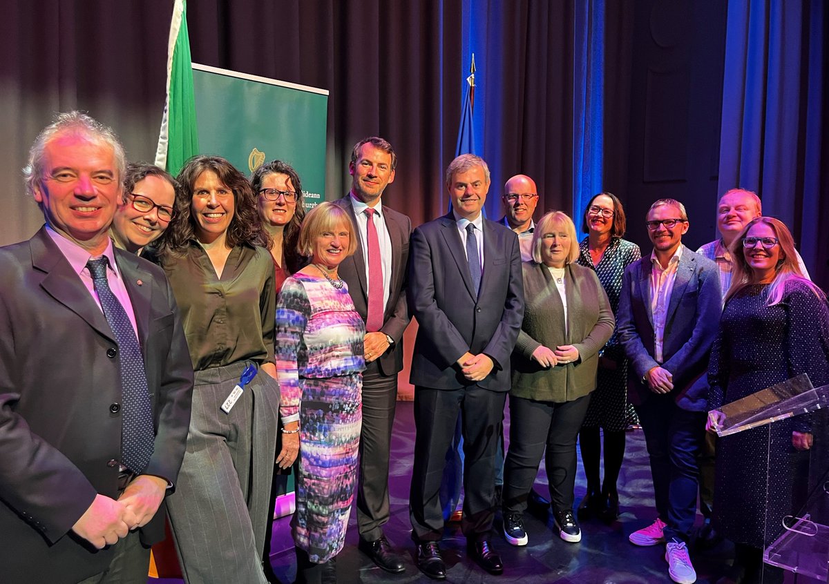 EdNapierRIE's tweet photo. Our academics recently attended a reception hosted by @irlscotland to commemorate 25 years since its establishment in Scotland. ☘ This event showcased an overview of shared #research opportunities through the Ireland-Scotland Bilateral Network Grants.
 
👉https://t.co/uJ1R1pf8iW https://t.co/g7sNE4LkOF
