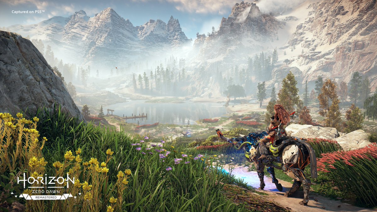 NixxesSoftware's tweet photo. You may be familiar with Nixxes as the developer behind PC ports of @PlayStation games, but behind the scenes we have also been hard at work on a project of a very different nature. Working closely with our friends at @Guerrilla , we set out to create Horizon Zero Dawn Remastered for both PS5 and PC.
 
In this Deep Dive blog, our team shares insights on the enhancements in the remaster:
https://t.co/sF69URAwjm