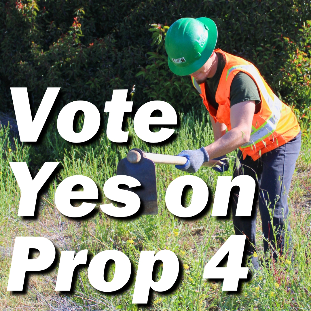 Rapidly changing climate is taking the frequency, intensity, &amp; duration of natural disasters across the world to destructive new heights. Voting #YesonProp4 invests in proven solutions to prevent wildfires and protect California.
Join <a href="/LocalCorps/">California Association of Local Conservation Corps</a> in supporting this proposition!