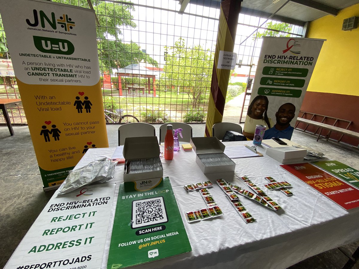 Jamaican Network of Seropositives (JN+) tweet media