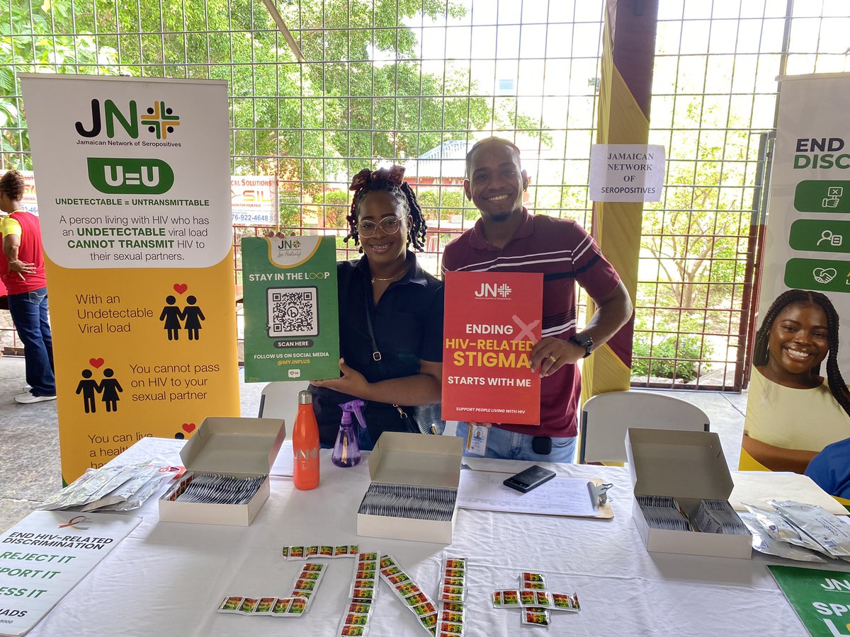 Jamaican Network of Seropositives (JN+) tweet media