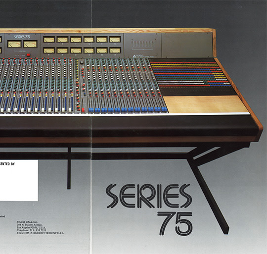 Trident_Audio's tweet photo. Throwing it back to the Trident 75 Console!

First produced in 1985, this is the ancestor to our popular 78 Console loved in studios around the world today.

#triden #historyrefined #tridentconsole #analog #recordingstudio #analogconsole #trackedontrident #mixedontrident https://t.co/355LMrgjYF