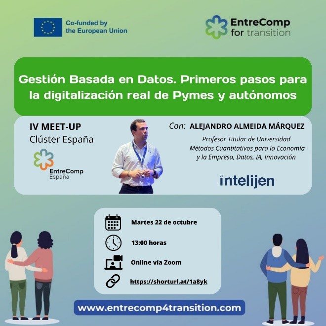 camarascomercio's tweet photo. 🚀 Únete al IV Meet-Up Clúster España de #EntreComp4Transition, organizado por la @Junta_Ex, y da los primeros pasos hacia la digitalización de tu #pyme 🌐

📆 22 de octubre
⏰ 13:00h
💻 Online 

Inscríbete aquí 👉 https://t.co/7dVLIarCBp https://t.co/w7G3m1AgQt