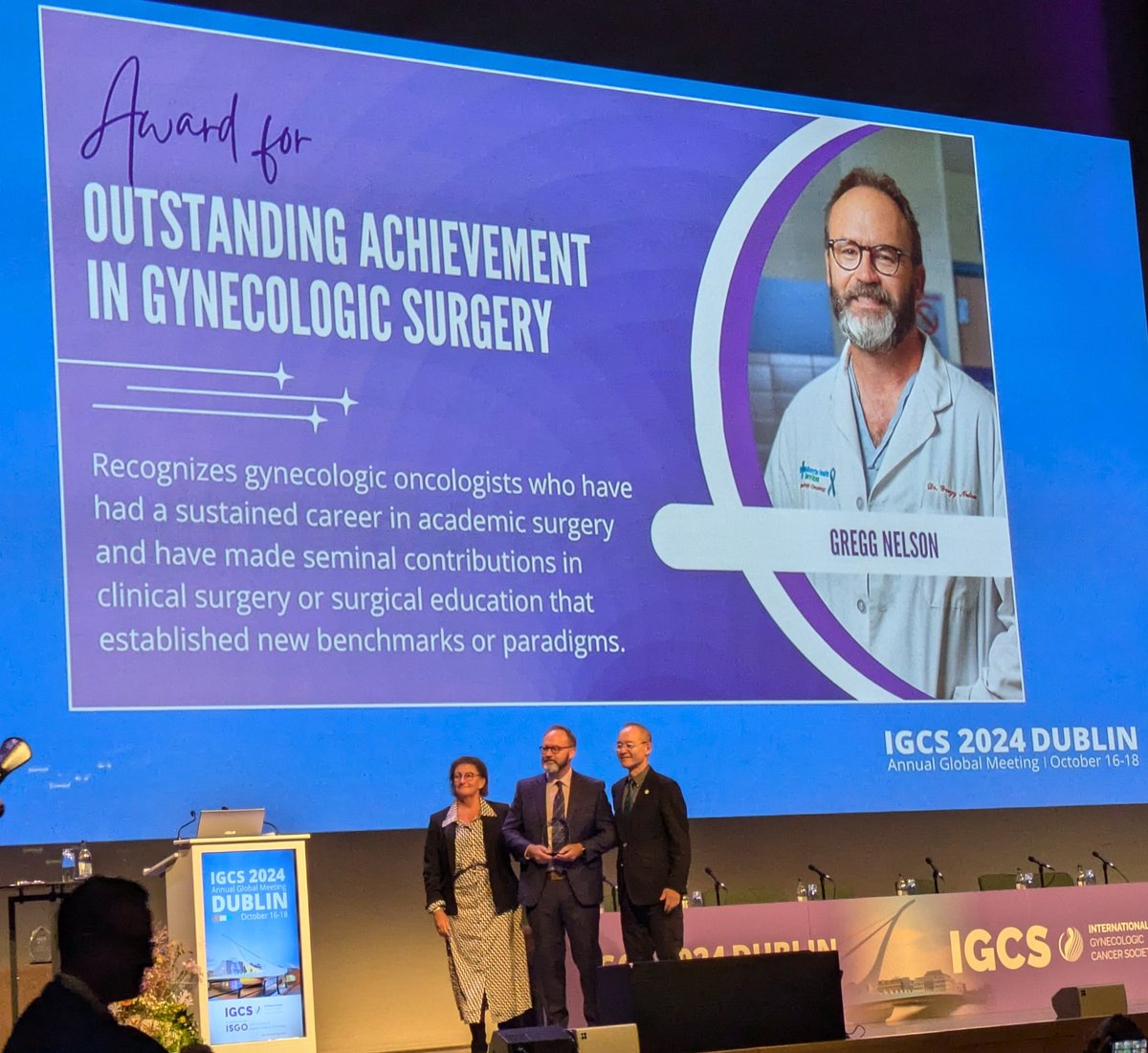 👏👏👏 Congrats on well deserved recognition <a href="/GreggNelsonERAS/">Gregg Nelson</a> <a href="/IGCSociety/">IGCS</a> #IGCS2024 #ERAS
