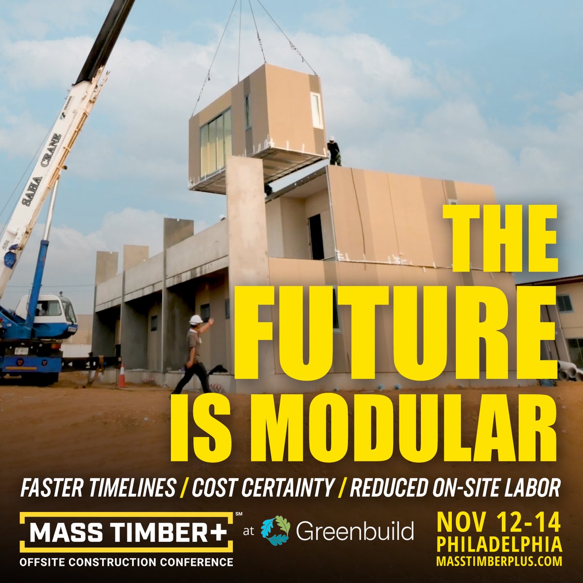 MassTimberPlus (@masstimberplus) on Twitter photo The Future is MODULAR!
Join us at Mass Timber+ Nov 13 for "Scalable, Nature-based, Modular Approaches for Affordable Multi-Family Development"
👉 masstimberplus.com
#ConstructionInnovation #greenbuild #offsitebuilding #construction #modularconstruction
<a href="/elementfiveco/">Element5 Mass Timber</a> The Future is MODULAR!
Join us at Mass Timber+ Nov 13 for "Scalable, Nature-based, Modular Approaches for Affordable Multi-Family Development"
👉 masstimberplus.com
#ConstructionInnovation #greenbuild #offsitebuilding #construction #modularconstruction
<a href="/elementfiveco/">Element5 Mass Timber</a>