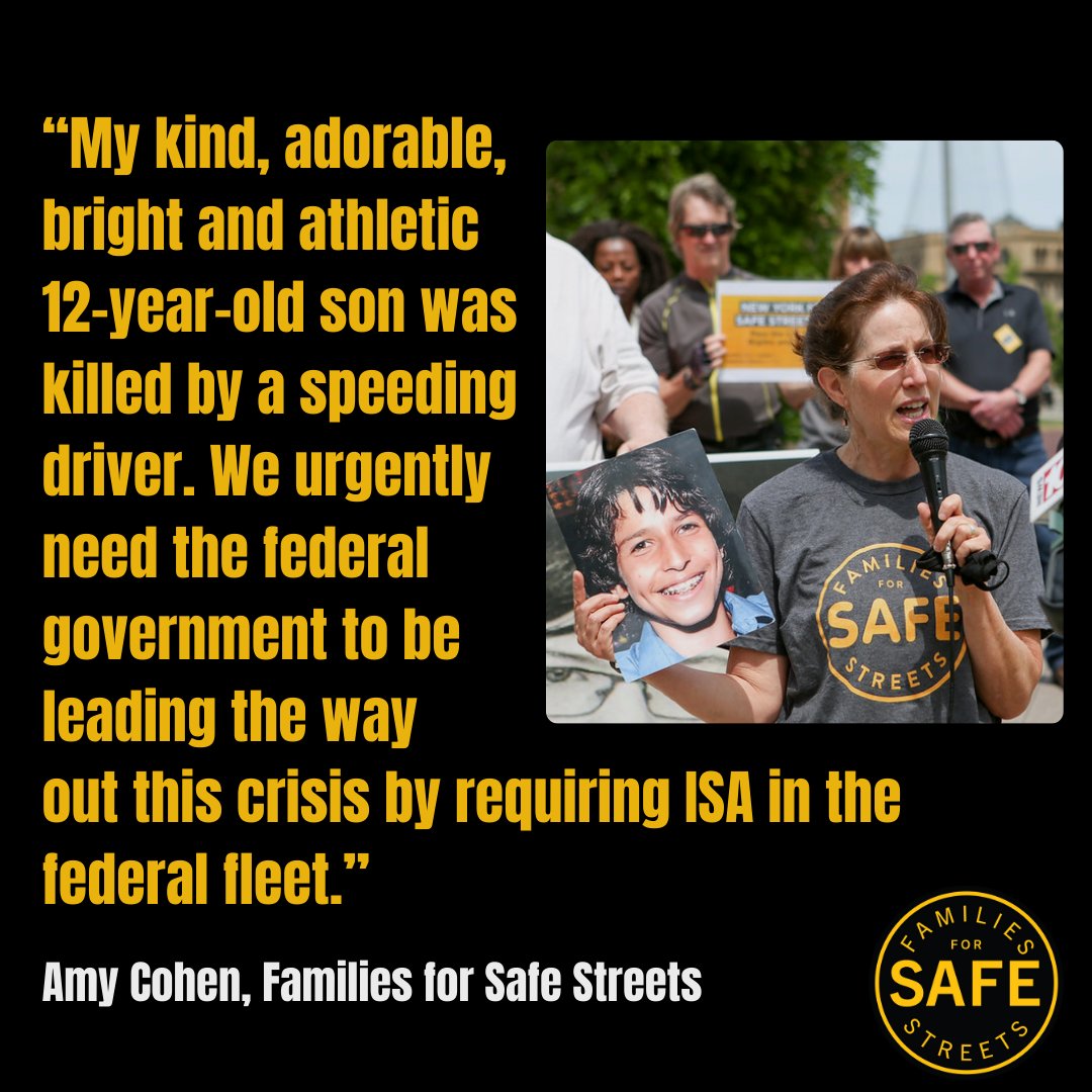 As a champion of road safety, the Biden administration has a chance to lead the way by adopting a proven safety technology for the federal fleet.

Urge President Biden to Require Intelligent Speed Assistance for the federal fleet! votervoice.net/AmericaWalks/C…