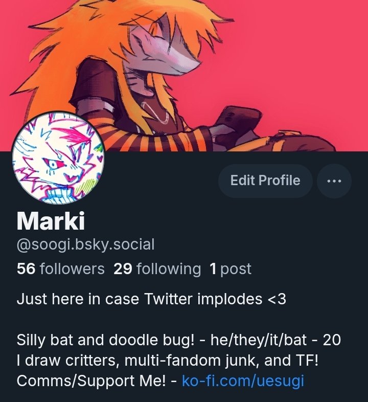 •I don't wanna leave, but let's see how things play out. I have bluesky just in case.