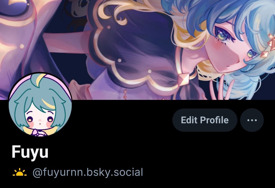 フユ | Fuyu (@fuyurnn) on Twitter photo I'm on bsky!🩵 I'm on bsky!🩵