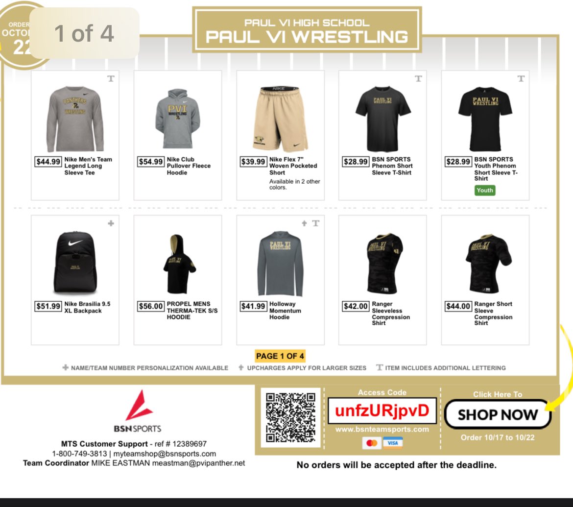 PAULVIWRESTLING's tweet photo. Get your PVI wrestling gear!!

https://t.co/kf5pdHm8Of https://t.co/B730wXoipw