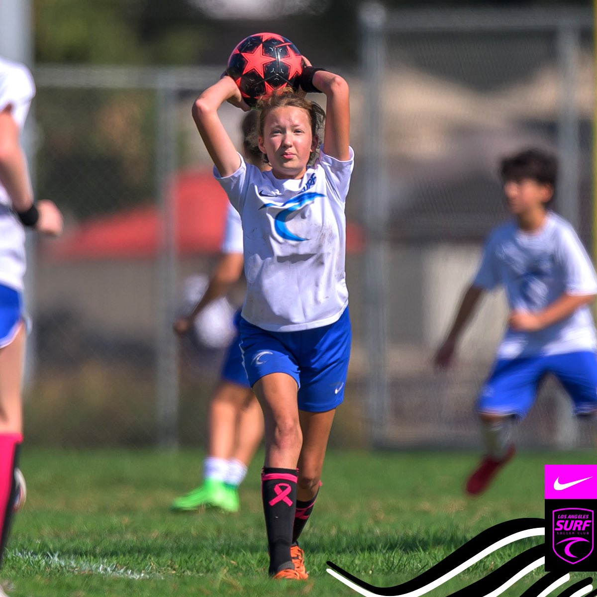 LASurfSoccer's tweet photo. Grinding on and off the field! 💪⚽️ At LA Surf we know that success is built through hard work, hustle, and heart. Every touch, every sprint, every tackle—it’s all part of the journey. 🌊 #LASurf https://t.co/t7Vtle0csX