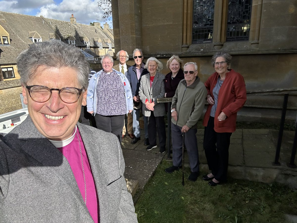 BroadwayCofE's tweet photo. Blessing of the Lift at St Michael’s Church Broadway by @BishopofDudley and Acting Bishop of Worcester. We are grateful to all those who donated to the lift including The Broadway Trust. #broadwaycotswolds #accessabilityforall #lift @CofEWorcester https://t.co/1f5VwPK3rZ