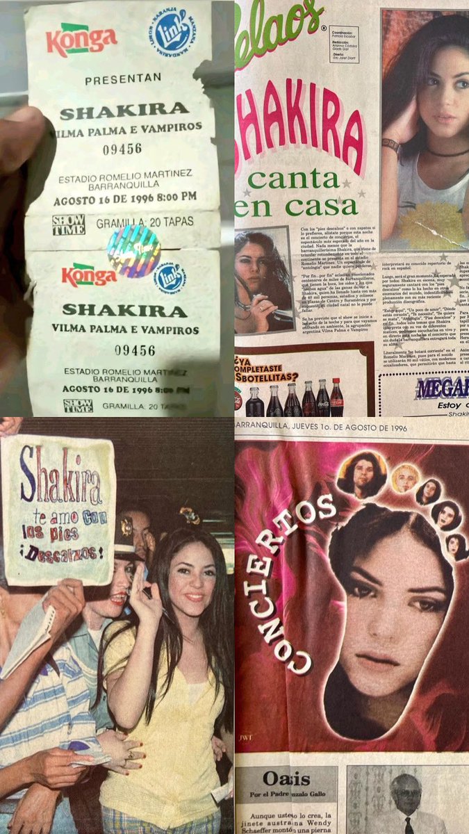 deimerespinoza_'s tweet photo. El Dato:

Por primera vez en la historia, se han programado dos fechas para una artista en el Estadio Metropolitano de Barranquilla, y esa artista no es otra que Shakira, el mayor orgullo nacido en esta tierra. Ningún otro cantante ha vendido tantas entradas en la ciudad. Si logra hacer sold out, más de 90,000 personas asistirán. Además, es la primera ocasión en que se reprograma un evento tan emblemático para los barranquilleros como lo es ‘La Guacherna’.

Establece un nuevo récord al programar cinco estadios para su gira “Las Mujeres Ya No Lloran” (dos en Bogotá, dos en Barranquilla y uno en Medellín), superando la marca anterior del “Mañana Será Bonito World Tour” de Karol G en 2023, que tuvo cuatro estadios (dos en Bogotá y dos en Medellín).