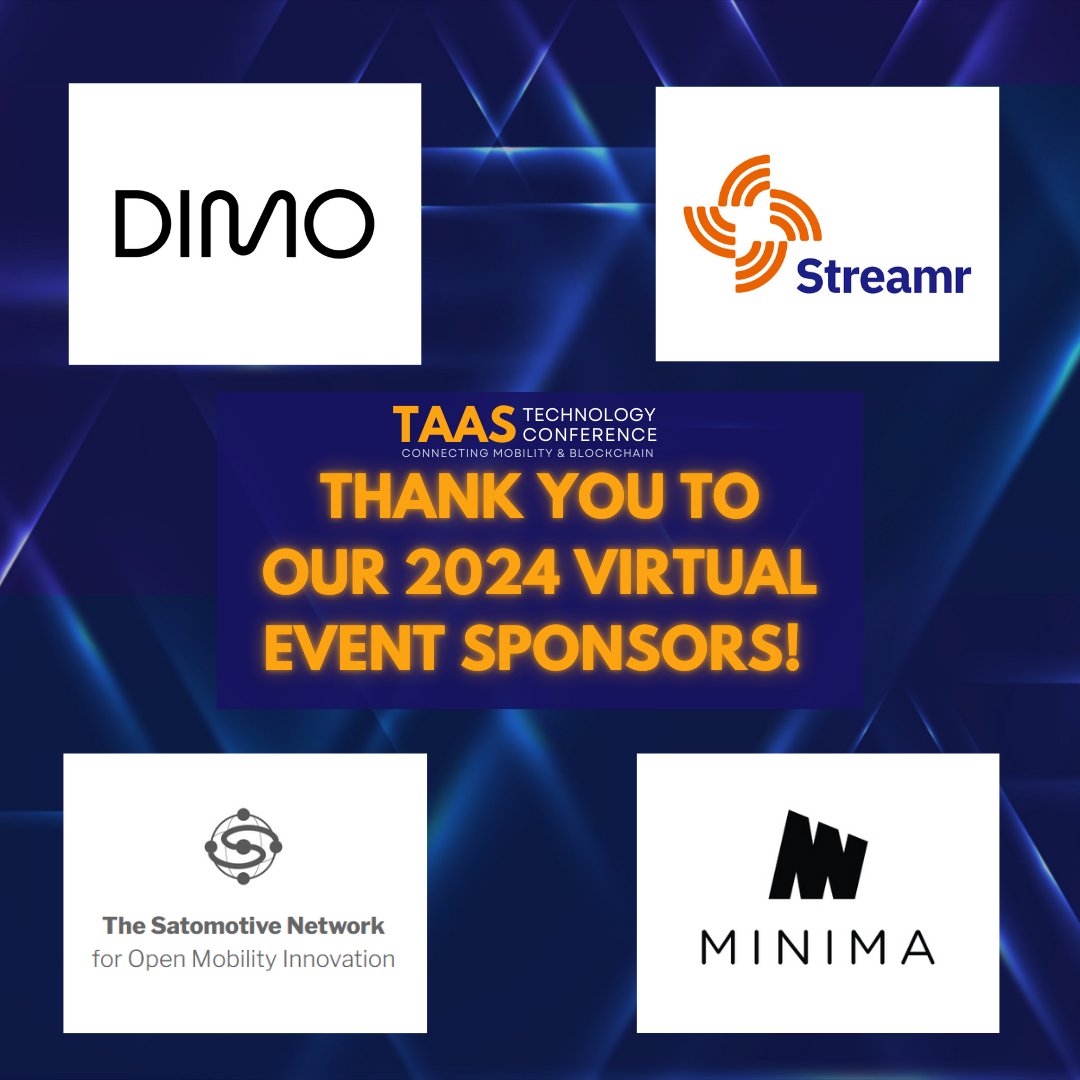 Thank you to our 2024 TaaS Technology Conference Sponsors!

If you missed any of our speakers today click the link to receive on-demand content! 

lnkd.in/egE4Nhsc 

#TaaSConference #TaaSOnline