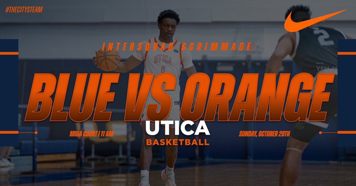 We are back, for our Blue vs Orange inter-quad game. Sunday, October 20th at 11 AM, open to the public @ Miga Court