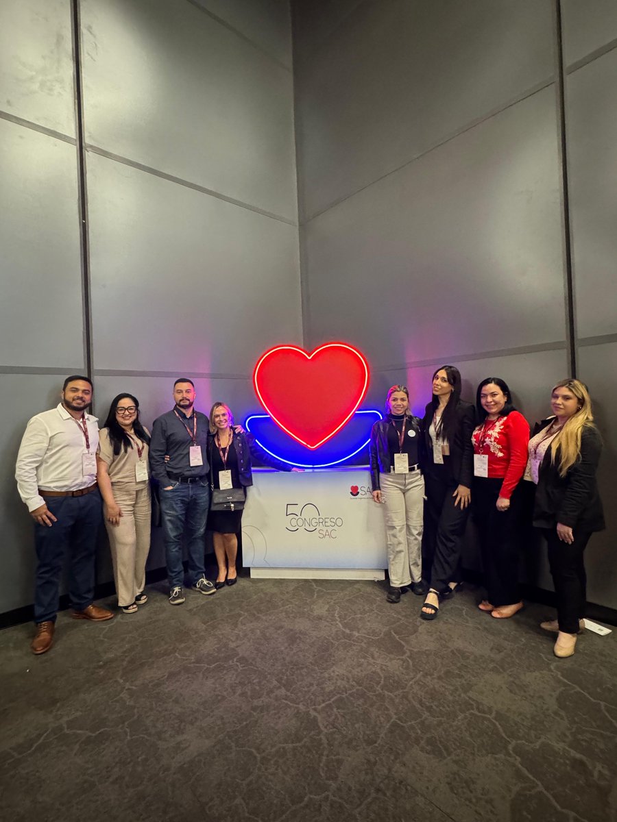 Norberto Bornancini (@cardiobornan) on Twitter photo Hoy es un día de felicidad plena para mí como jefe de Unidad Coronaria.
Poder asistir al 50 Congreso <a href="/SAC_54/">Sociedad Argentina de Cardiología</a> acompañado de todos mis residentes del Sanatorio Santa Clara Talar UAI - Universidad Abierta Interamericana
Vamos x más Equipo!!
👨🏻⚕️🫀🇦🇷 Hoy es un día de felicidad plena para mí como jefe de Unidad Coronaria.
Poder asistir al 50 Congreso <a href="/SAC_54/">Sociedad Argentina de Cardiología</a> acompañado de todos mis residentes del Sanatorio Santa Clara Talar UAI - Universidad Abierta Interamericana
Vamos x más Equipo!!
👨🏻⚕️🫀🇦🇷