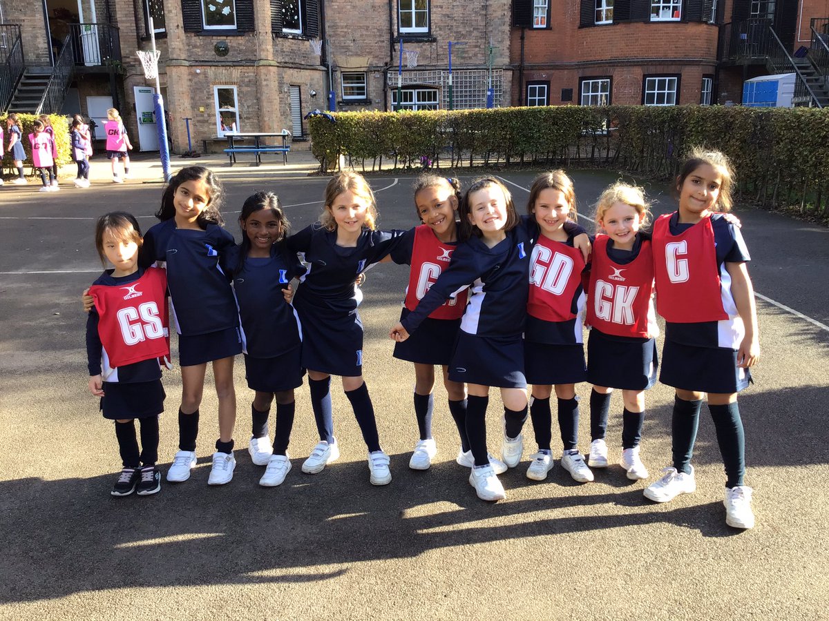 ECSPrep's tweet image. Some fabulous netball from our U8 and U9 teams in the Autumn Sunshine this afternoon.
