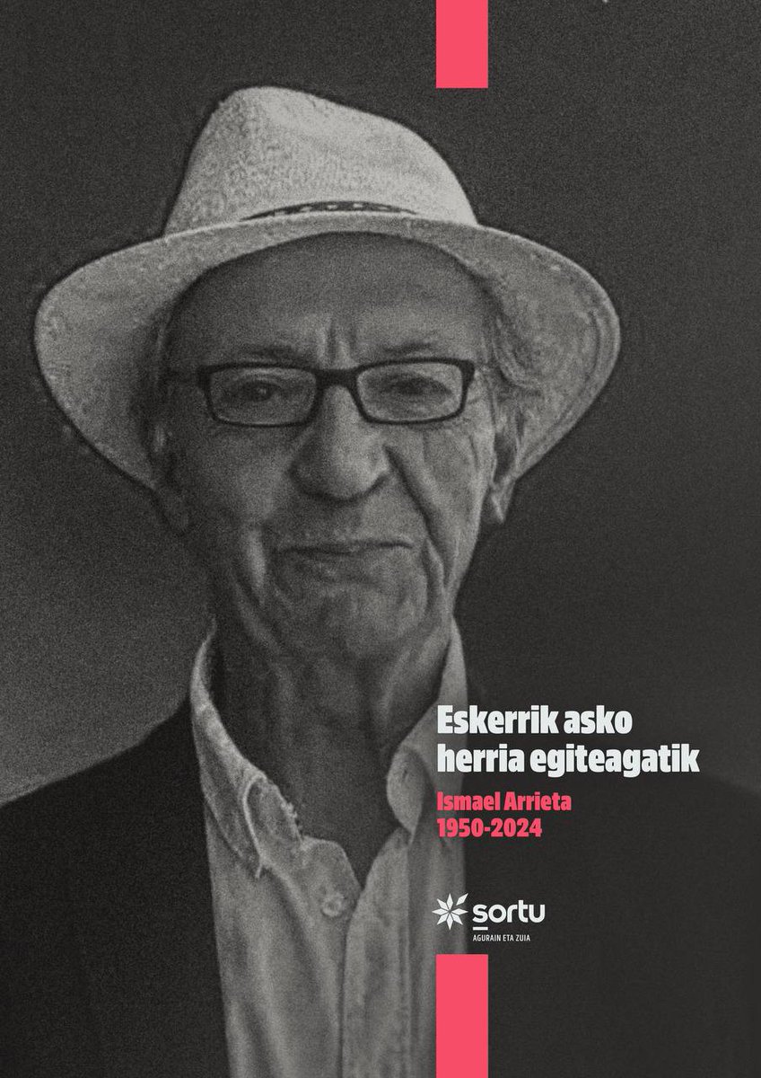 oihanaagurain's tweet image. Ismaelek utzi gaitu. Beti eskua luzatzeko prest eta irribarrea ahoan. Agurain hutsago dago gaur.

Eskerrik asko herria egiteagatik, Ismael. Lurrak merezi duzun bezain goxo har zaitzala🌹

Doluminak eta besarkada estu bana senide eta lagunei.