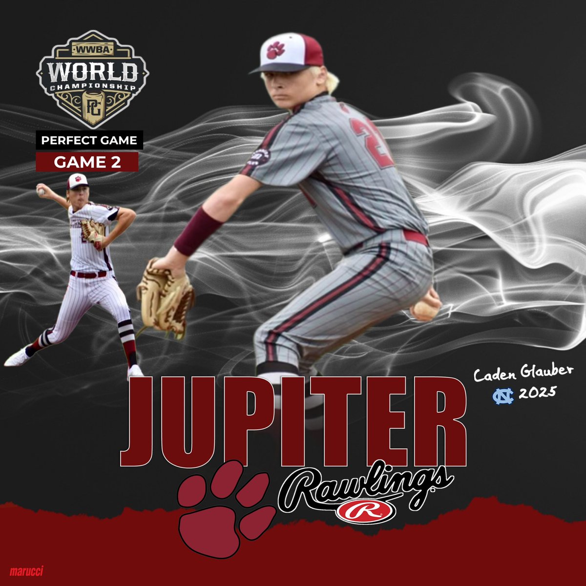 2026 UNC Commit Caden Glauber takes the mound for the Panthers as they open pool play.

#SCPDude | #SCPTough