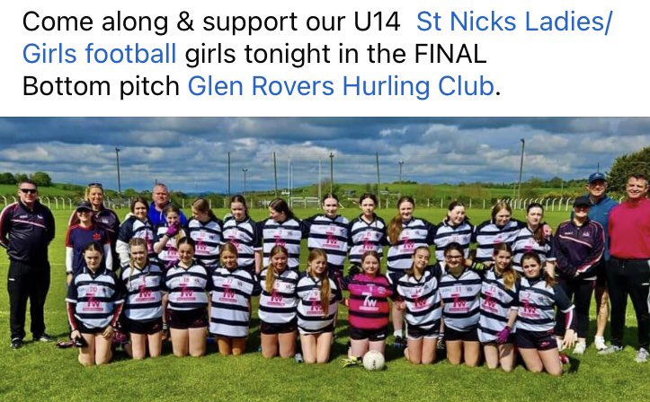 St Nicks Ladies tweet media