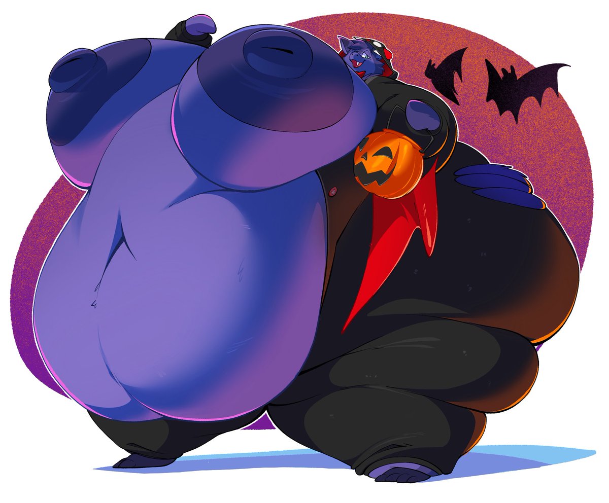 Psydough's tweet photo. Halloween commission for @BuckyBirbRoo https://t.co/L2kH7qbUj4