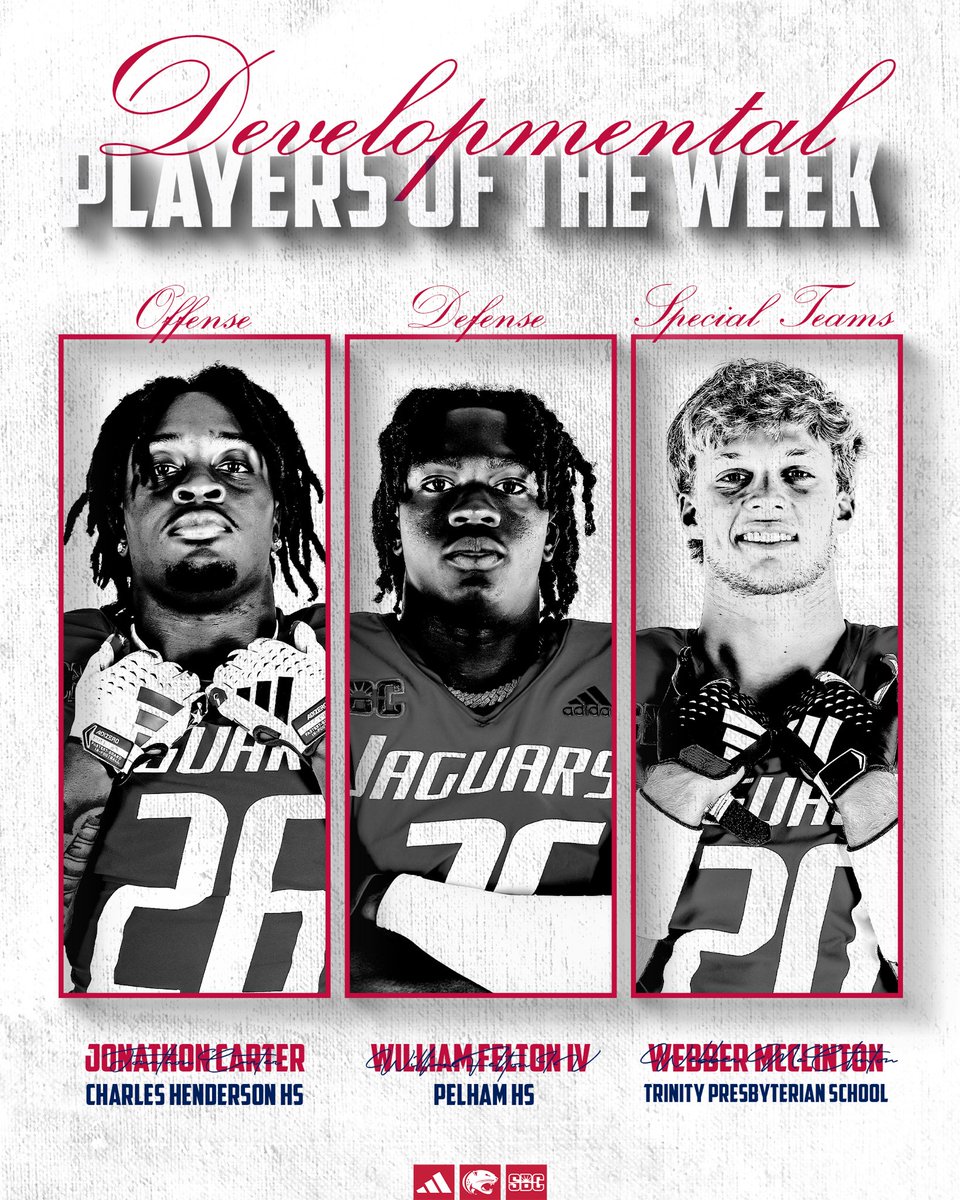 Game 7 scout team players of the week