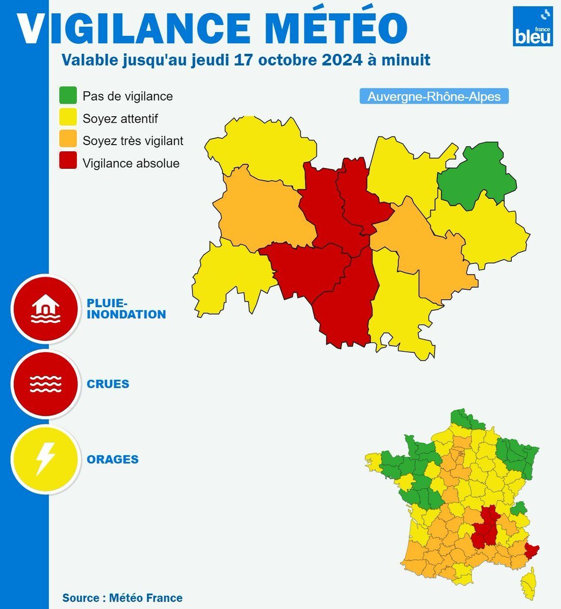 icidromeardeche's tweet photo. 🔴 EN DIRECT - Vigilance rouge  en Ardèche : à partir de 18 heures, les déplacements doivent être absolument exceptionnels prévient la @Prefet07 
➡️ https://t.co/eUoa61jiPG https://t.co/o4Nvrvri7k