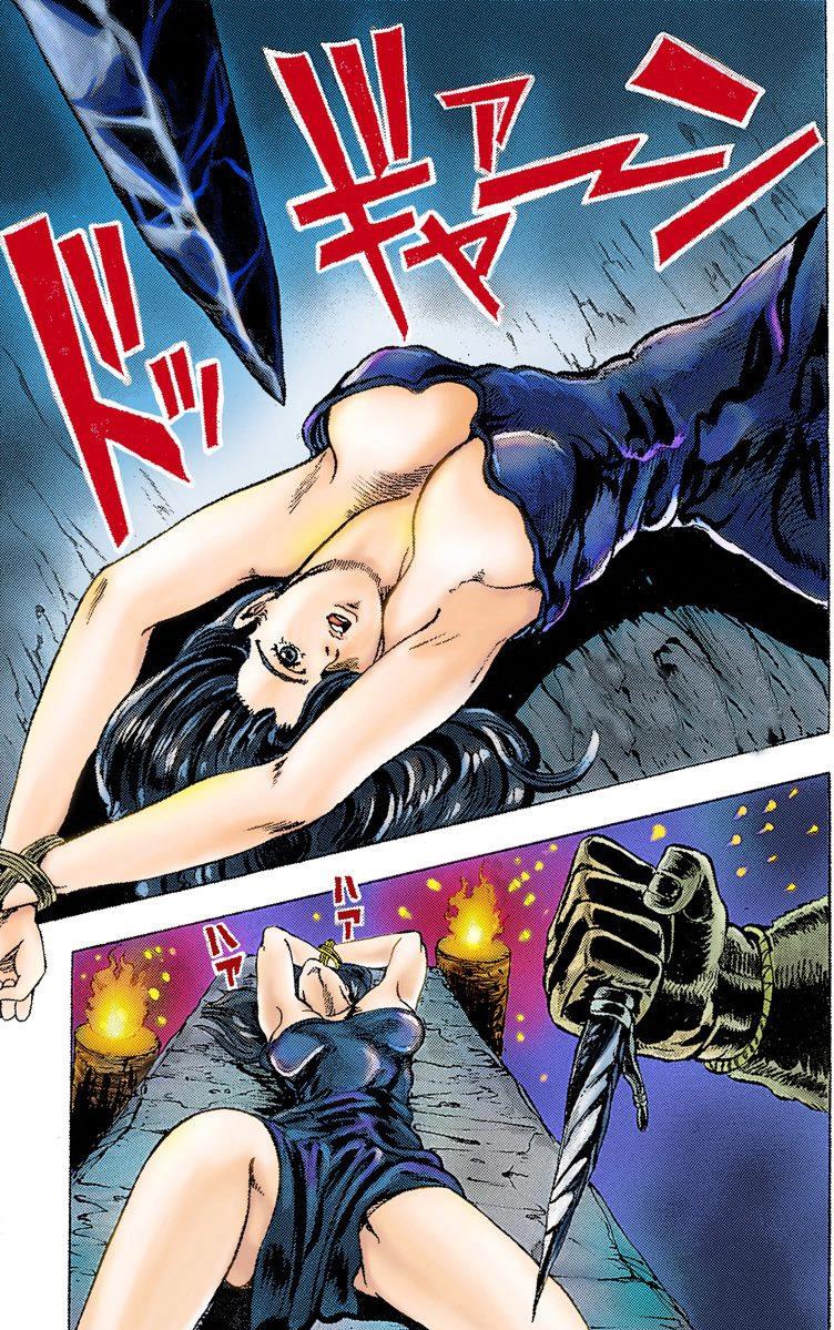 DocRitik720's tweet image. JOJO has one of the best first page in manga history that it should need to be studied. #jojo