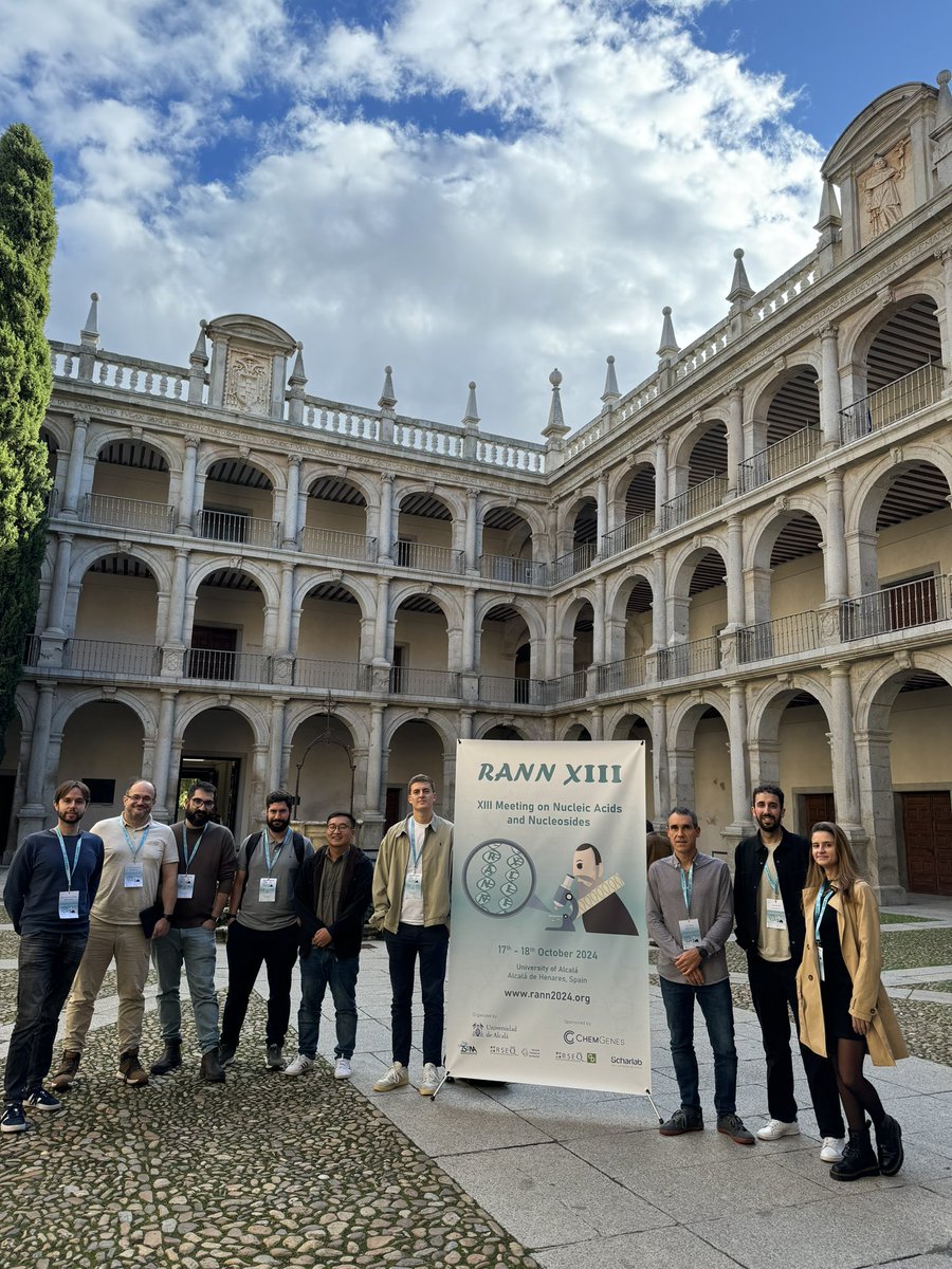 Enyoing the RANN 2024 meeting in Alcalá de Henares. Nice talks today, and amazing place!