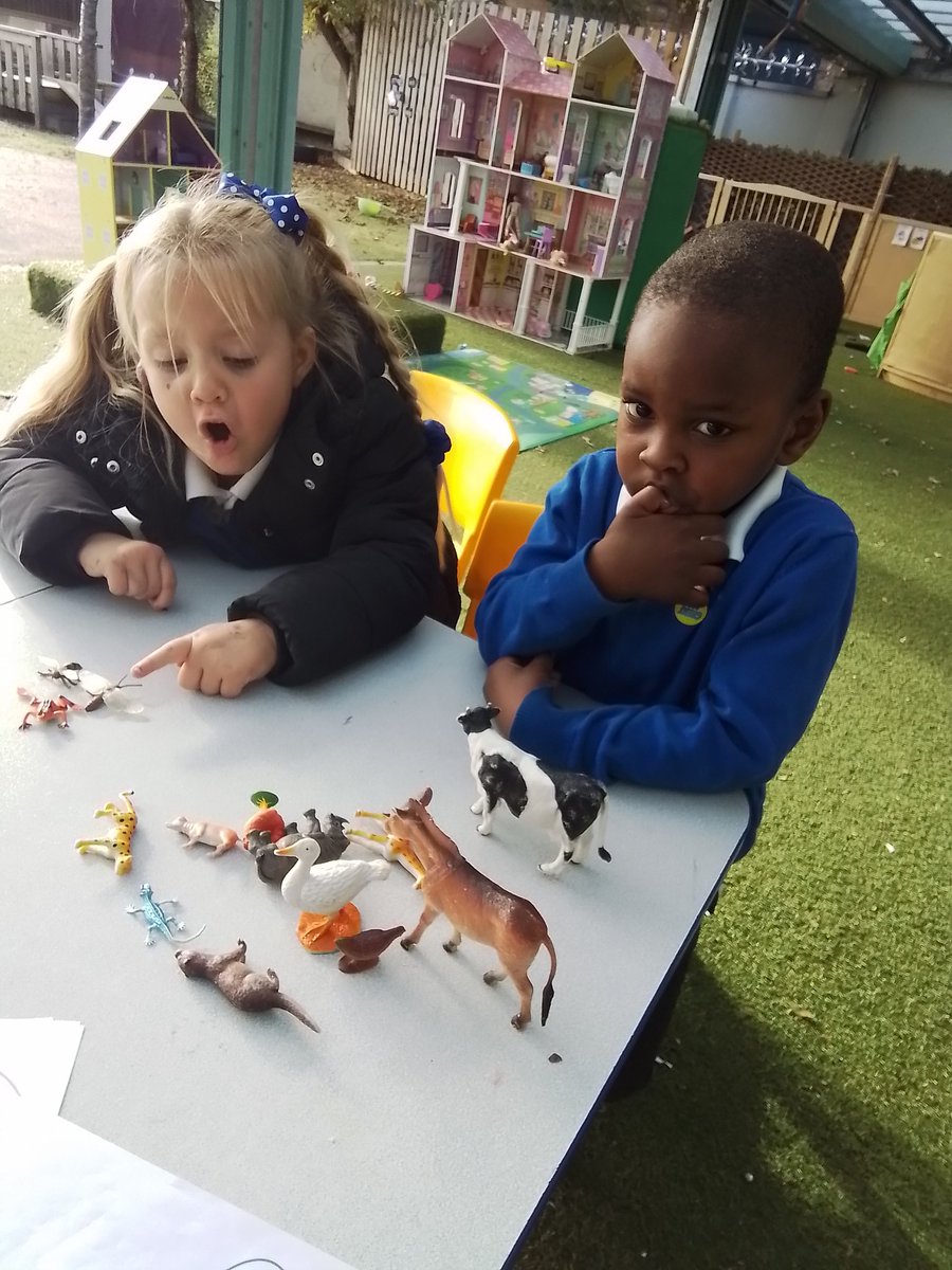 TPA_F2's tweet photo. We have been sorting animals today, we thought about how the animals were the same and how they were different, we then put them into groups. @DeltaTheParks #TPAScience https://t.co/kZ7zlddu1z