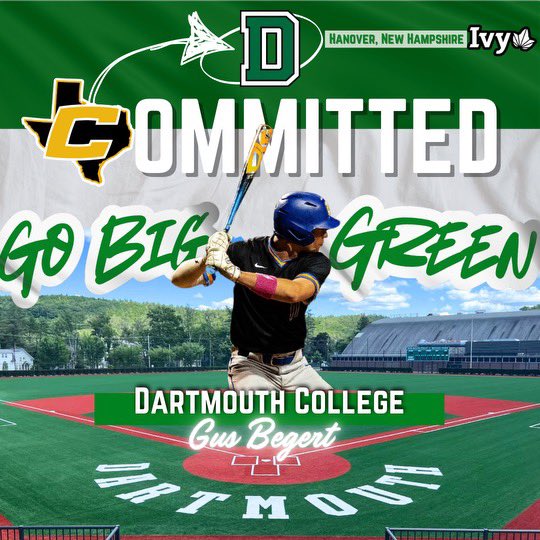 Canes SW Recruiting (@canes_recruits) on Twitter photo Congratulations to 2025 Gus Begert (<a href="/GusBegert/">Gus Begert</a>) on his commitment to @BigGreenBasebal
#CanesCommit #CanesSW #BigGreen #Dartmouth #GusBegert Congratulations to 2025 Gus Begert (<a href="/GusBegert/">Gus Begert</a>) on his commitment to @BigGreenBasebal
#CanesCommit #CanesSW #BigGreen #Dartmouth #GusBegert