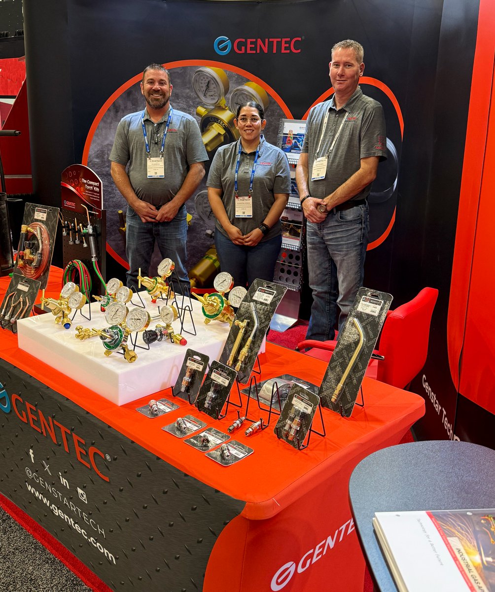 genstartech's tweet image. FABTECH. Day #3.
#FABTECH #FABTECH2024 #Convention #TradeShow #Conference #Welding #Welder #GasWelding #Fabricating #Gentec #Genstartech