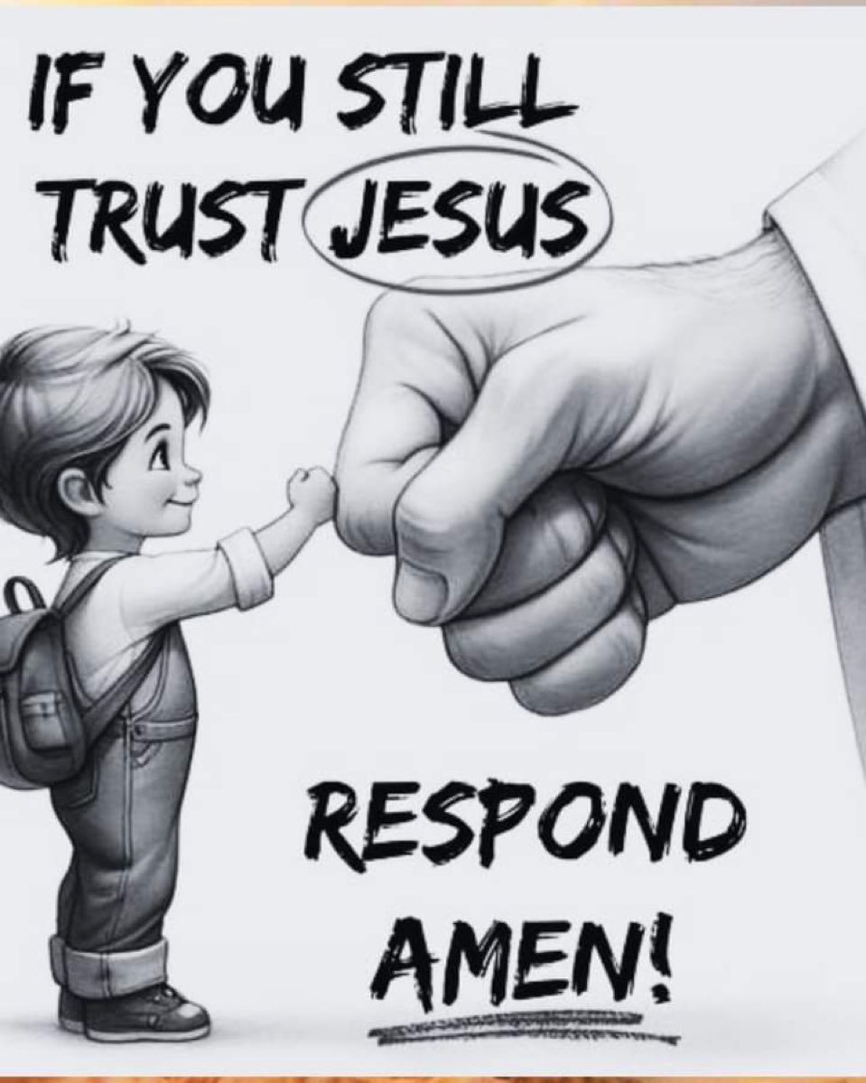 Amen. I trust You, Lord.