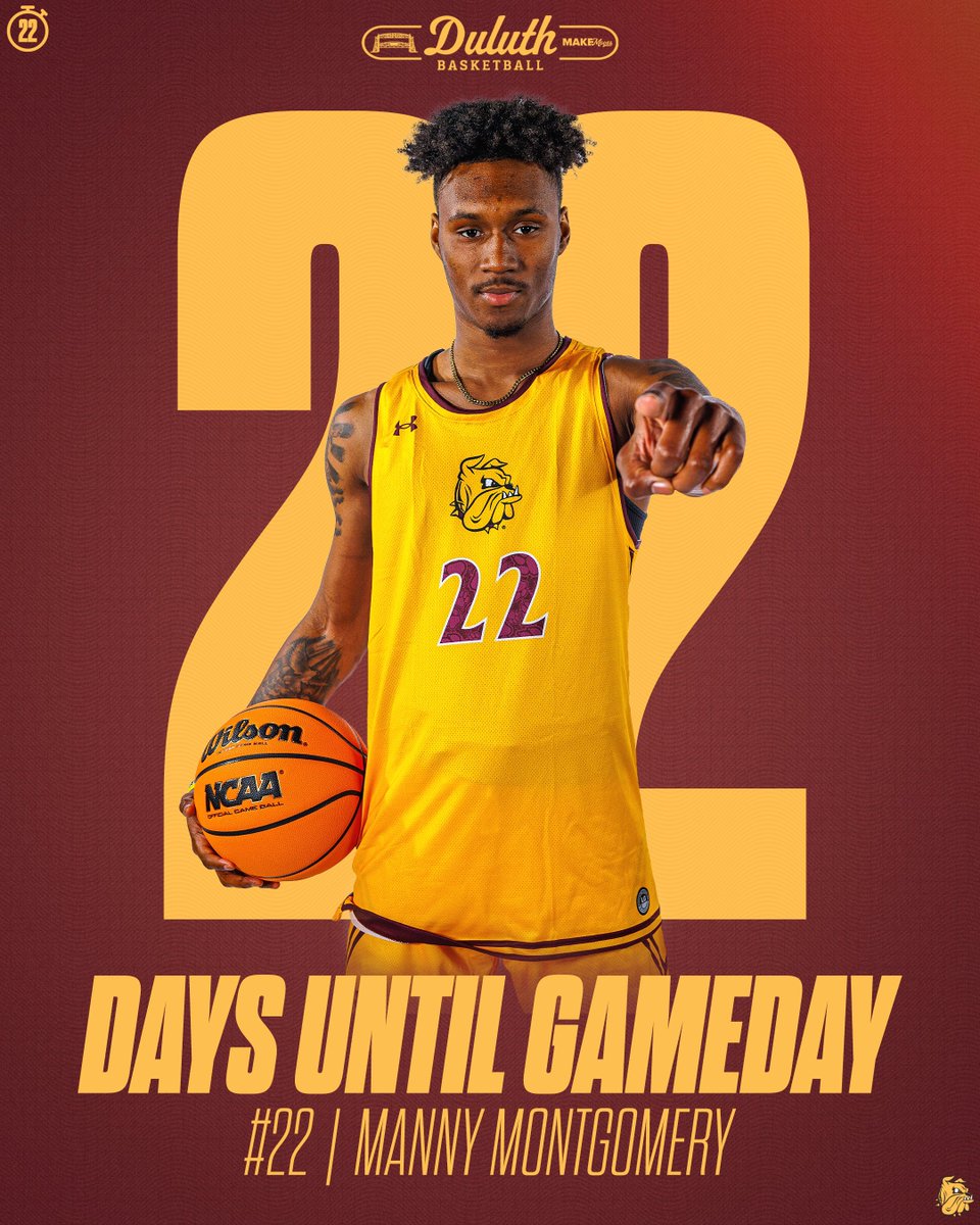 22 Days til’ Gameday 🗓️ <a href="/mannymontgomer1/">manny_montgomery2</a> 

#MakeMoves x #BulldogCountry 🐶🏀