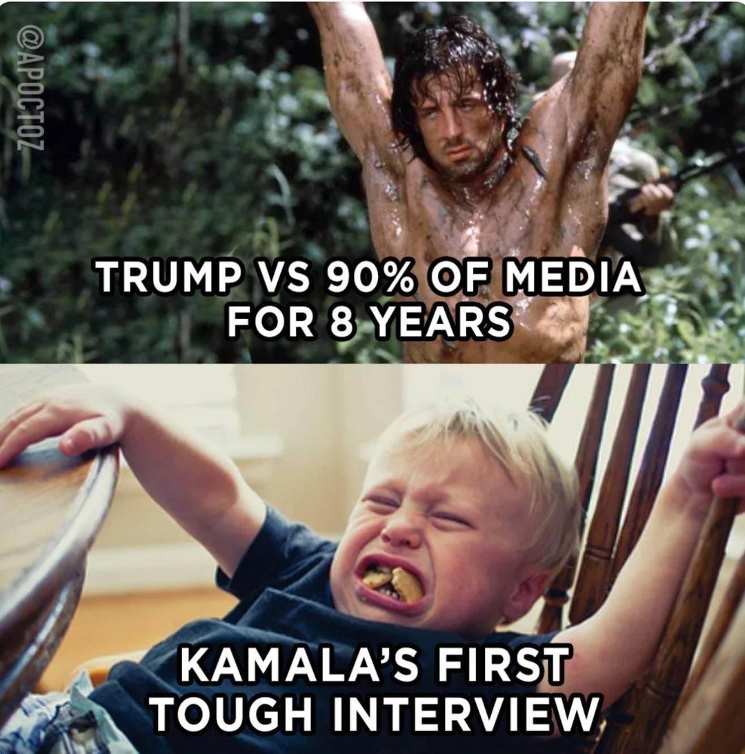 SignalCorp42's tweet image. FACTS!
#FoxInterview + @KamalaHarris = #KamalaDumpsterFire