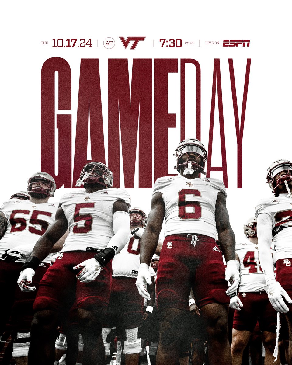 BCFootball's tweet photo. Gameday! 🦅

#EarnIt https://t.co/2ipH8uLbsW
