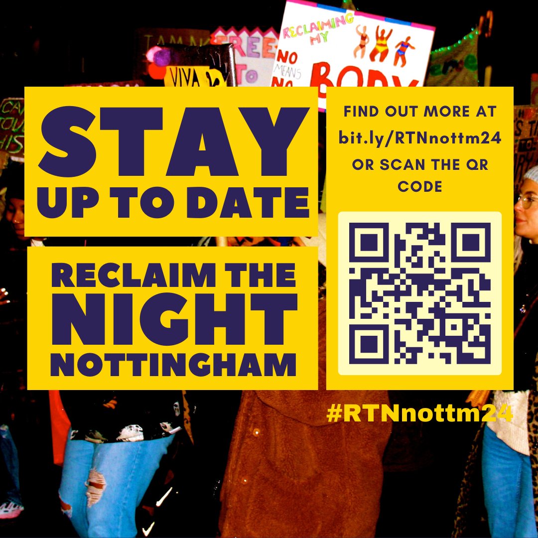 Reclaim the Night Nottingham 🌙 tweet media