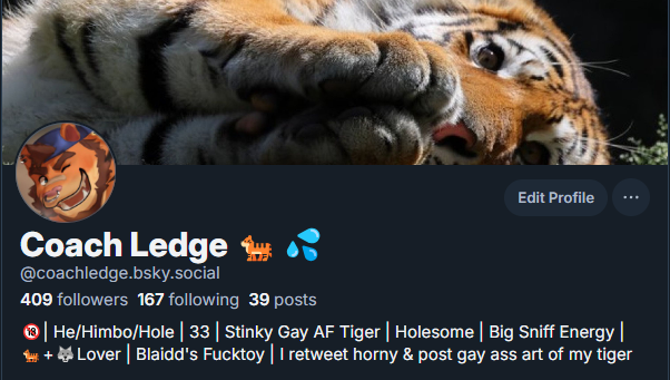 Coach Ledge 🐅💦 tweet media