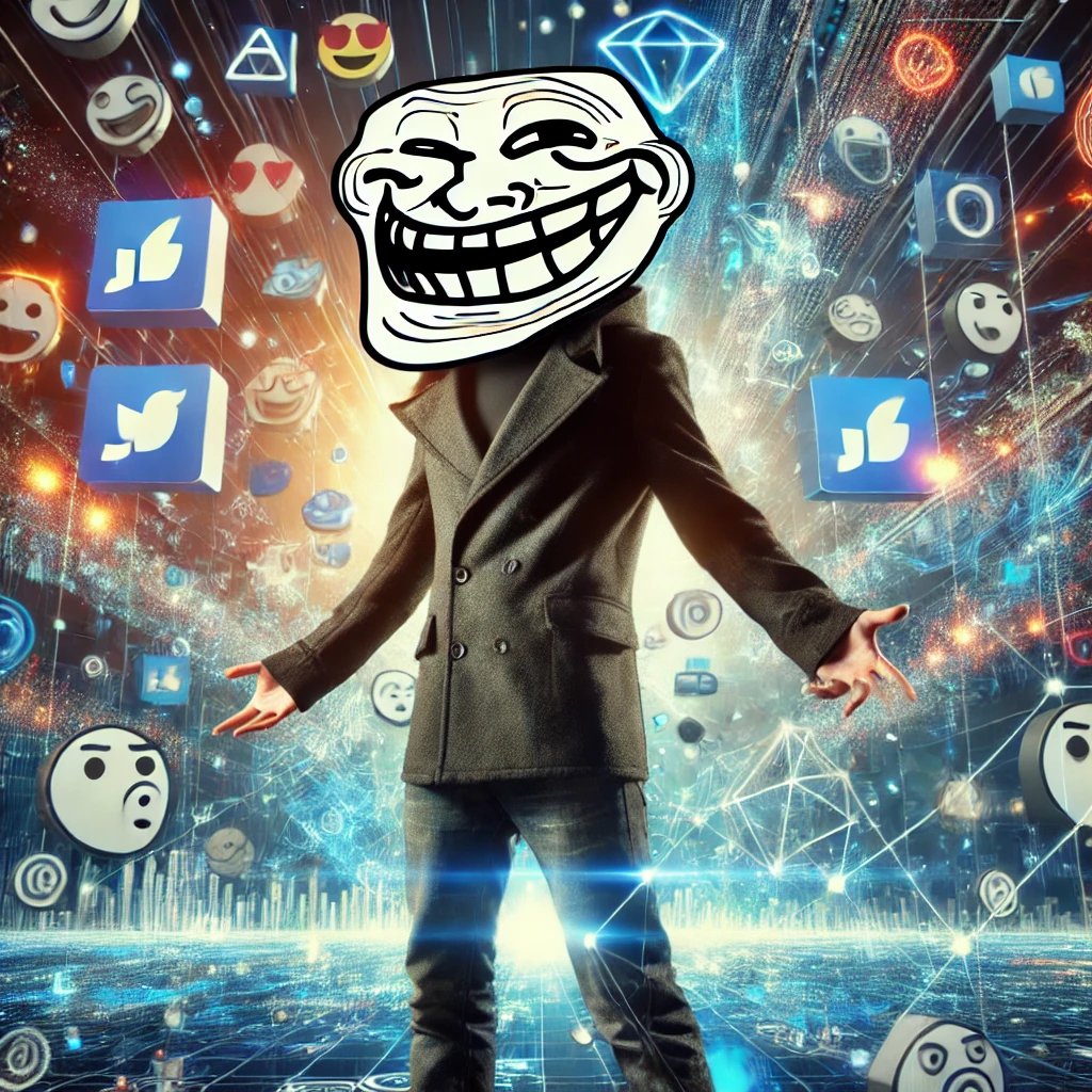 ERC20Trolls's tweet photo. A troll isnโt just chaos, itโs the art of mischiefโbending the rules and changing the game. ๐ง๐ก
When you understand the system, you can make it laugh. Trolls are hidden innovators. All you need is humor, courage, and a bit of meme power! #TrollWisdom #TrollTakeover #TrollRun #TrollSeason #MemeKing