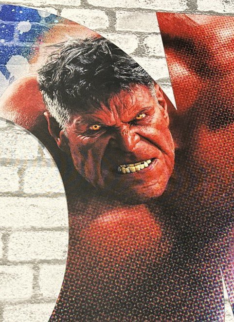 euolucasgeek's tweet photo. 🚨 Nova arte promocional de Harrison Ford como Hulk Vermelho em #CaptainAmericaBraveNewWorld e do HERBIE, robô inteligente do #FantasticFourFirstSteps
#HYCC https://t.co/XDVJxaZTze