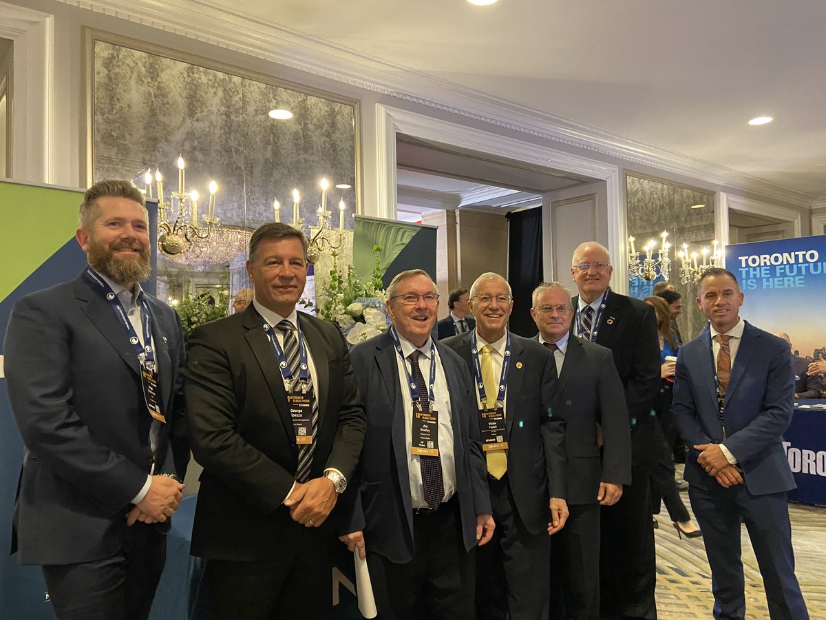 VictorFedeli's tweet image. At @AmericasForum’s 18th annual #TGF to discuss Ontario’s growing end-to-end #EV supply chain and world-class auto sector. 🚙 ⚡️ 
 
Over the last four years, our province has attracted $44B+ in new investments by global automakers, suppliers of electric vehicle batteries and