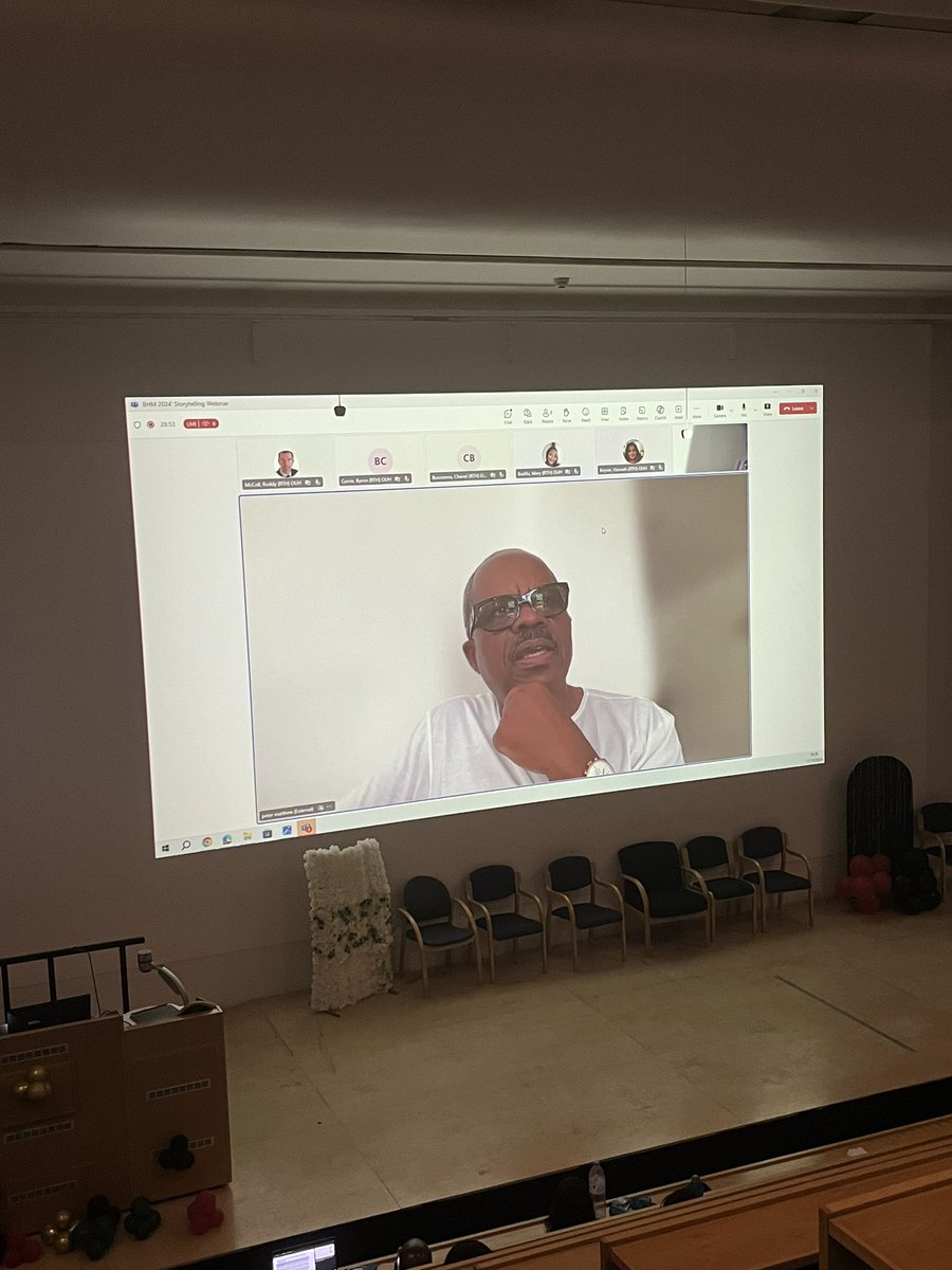 A powerful story on Narratives by Peter Matthew, joining us all the way from Grenada