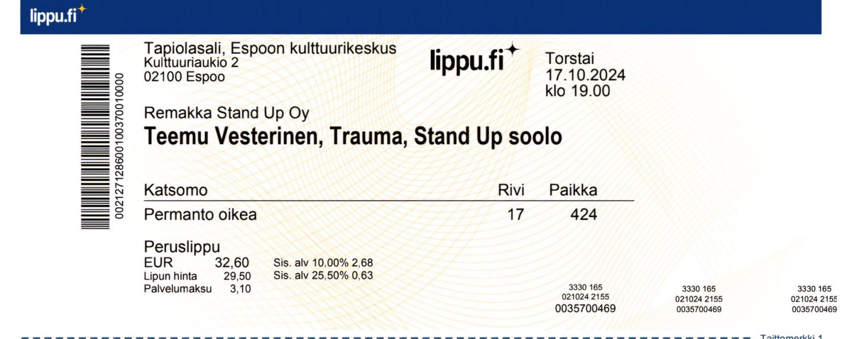 OSeppanen's tweet image. Uskoisin, että tätä teemaa käsitellään huumorin varjon alla. Esityksestä ei pääse enää tämän illan jälkeen nauttimaan. Korkeat odotukset.