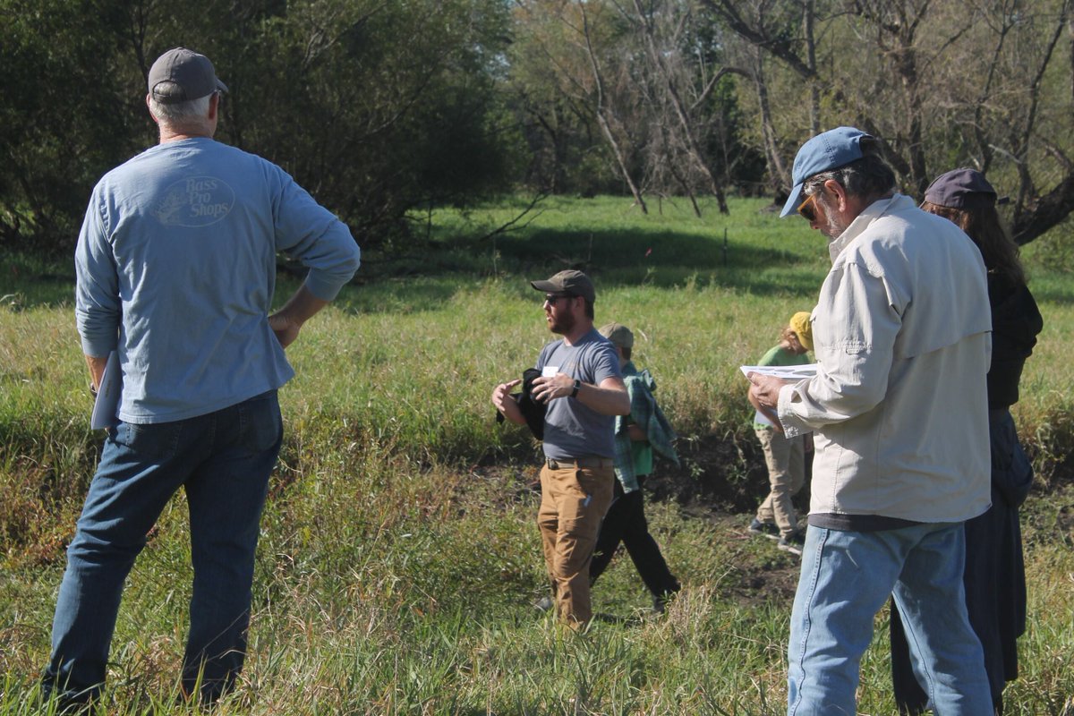 Thanks to all who joined <a href="/IowaGeoSurvey/">IowaGeologicalSurvey</a> experts to explore Muscatine County’s floodplains, glacial sediments, and landscapes. Participants uncovered the region's rich geologic history and role in Iowa's water resources from the Swamp White Oak Preserve to Cone Marsh. <a href="/UIowaEngr/">UIowa Engineering</a>