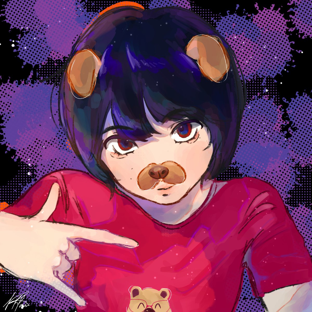 Naxicity's tweet photo. 🐶🐾 #artmoots #ibisPaint #artmoot #oc https://t.co/E8vovimWAK