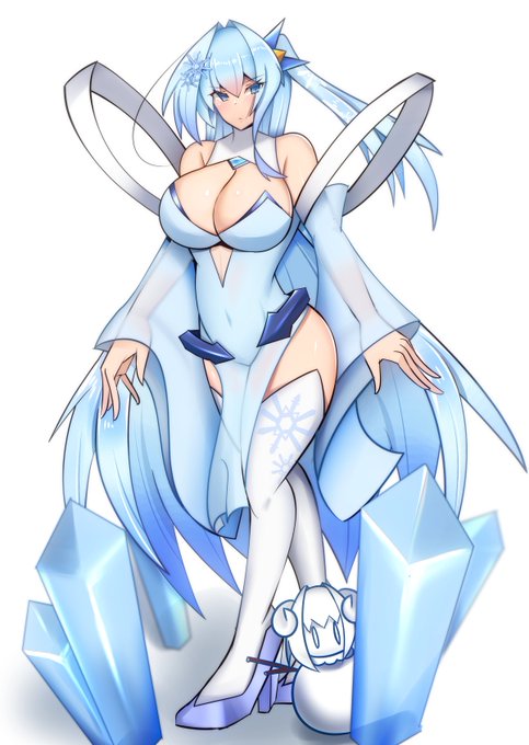 これから寒くなる季節なので、
レヴェリーヴァイス『フリージングアリア』
を紹介しておきますね…
見たままの氷属性フォームです。
はいてません!(大事 