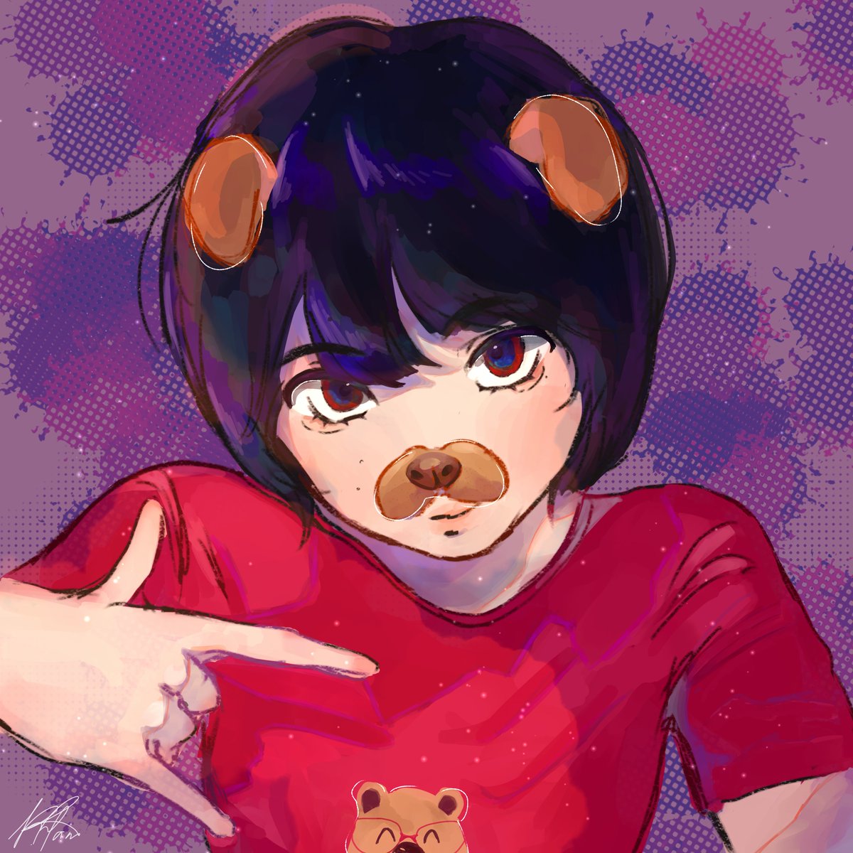 Naxicity's tweet photo. 🐶🐾 #artmoots #ibisPaint #artmoot #oc https://t.co/E8vovimWAK