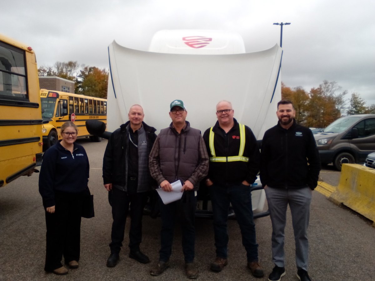 Thanks so much to our friends from Cavendish Agri Services, SFX Transport &amp; Universal Truck and Trailer who joined us yesterday for our industry panel at Bluefield HS's Career Day! Also, special thanks to Bluefield's Tammi Jo Auld for arranging our visit!   <a href="/GoBobcatsGo/">Bluefield Bobcats</a>