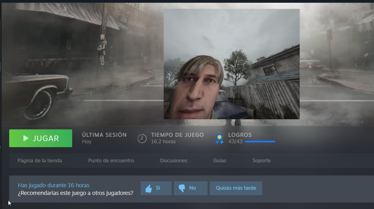 #SILENTHILL 
Platinum