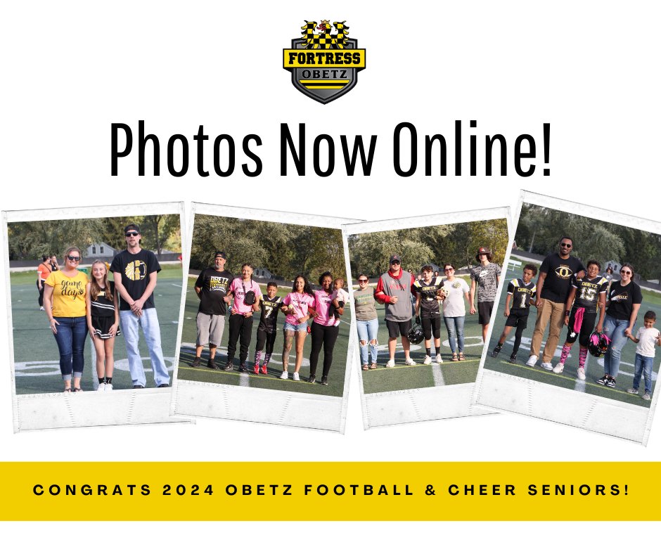 📸 Photos from the 2024 Football &amp; Cheer Senior Recognition are now available! 🎉

👉 Here is the link to view the photos: facebook.com/media/set/?set…

#FortressObetz #SeniorRecognition