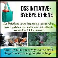 SIMAR1094's tweet image. प्लास्टिक एक बड़ी समस्या है।इससे मिट्टी,जल,वायु प्रदूषण होता है रोजाना जानवर मरते हैं।पूजनीय गुरु Saint Dr Gurmeet Ram Rahim Singh Ji Insan के मार्गदर्शन में डेरा सच्चा सौदा के अनुयायिओं ने प्लास्टिक की जगह जूट व् कपड़े के बैग का इस्तेमाल करने का प्रण लिया है।#StopUsingPlastic